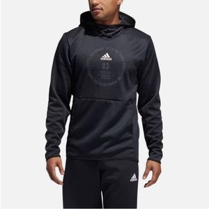 Adidas Team Issue Black Sports Hoodie  Small (tight fit)